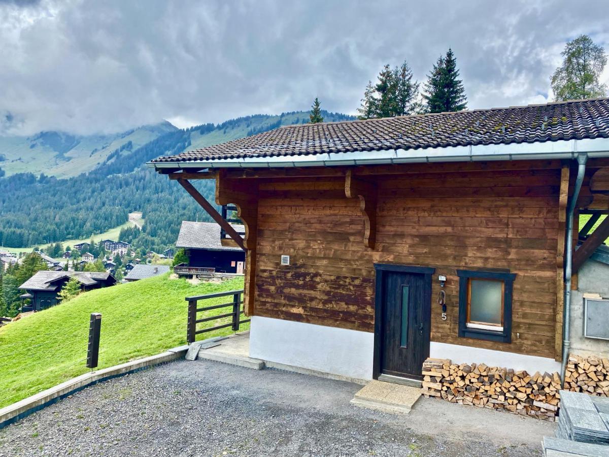 Chalet Le Jeuna Morgins Dış mekan fotoğraf